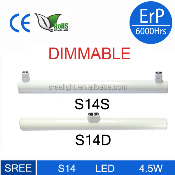 linestra s14d s14s led light s14 dimmable special linestra 60w s14s