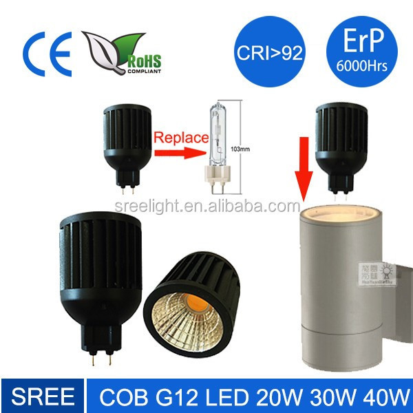 small size g12 cdm-t led g12 led lamp spot track light