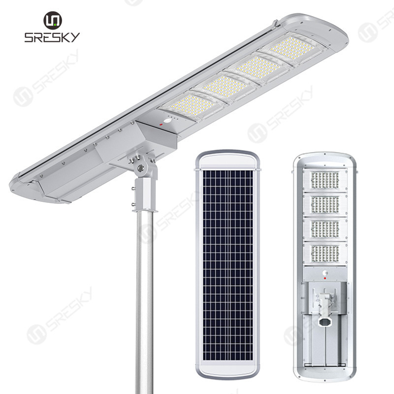 Newest energy saving outdoor solar panel streetlight auto-cleaning aluminium all-in-one led solar street light 200w 120w