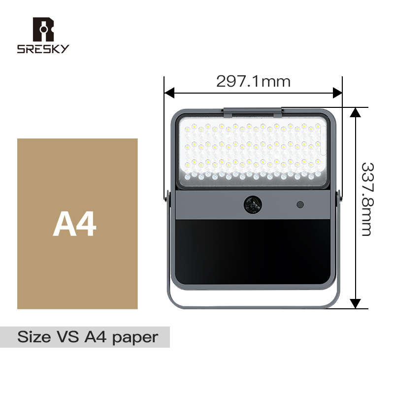 SRESKY New arrival waterproof outdoor solar lamp led solar garden lights for advertising billboards