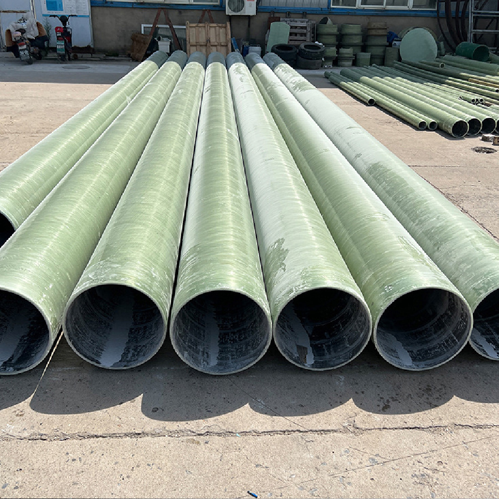 factory supply 65mm 0.2Mpa High Strength Fiberglass Reinforced Plastic Round Tube/FRP Pipe with good price