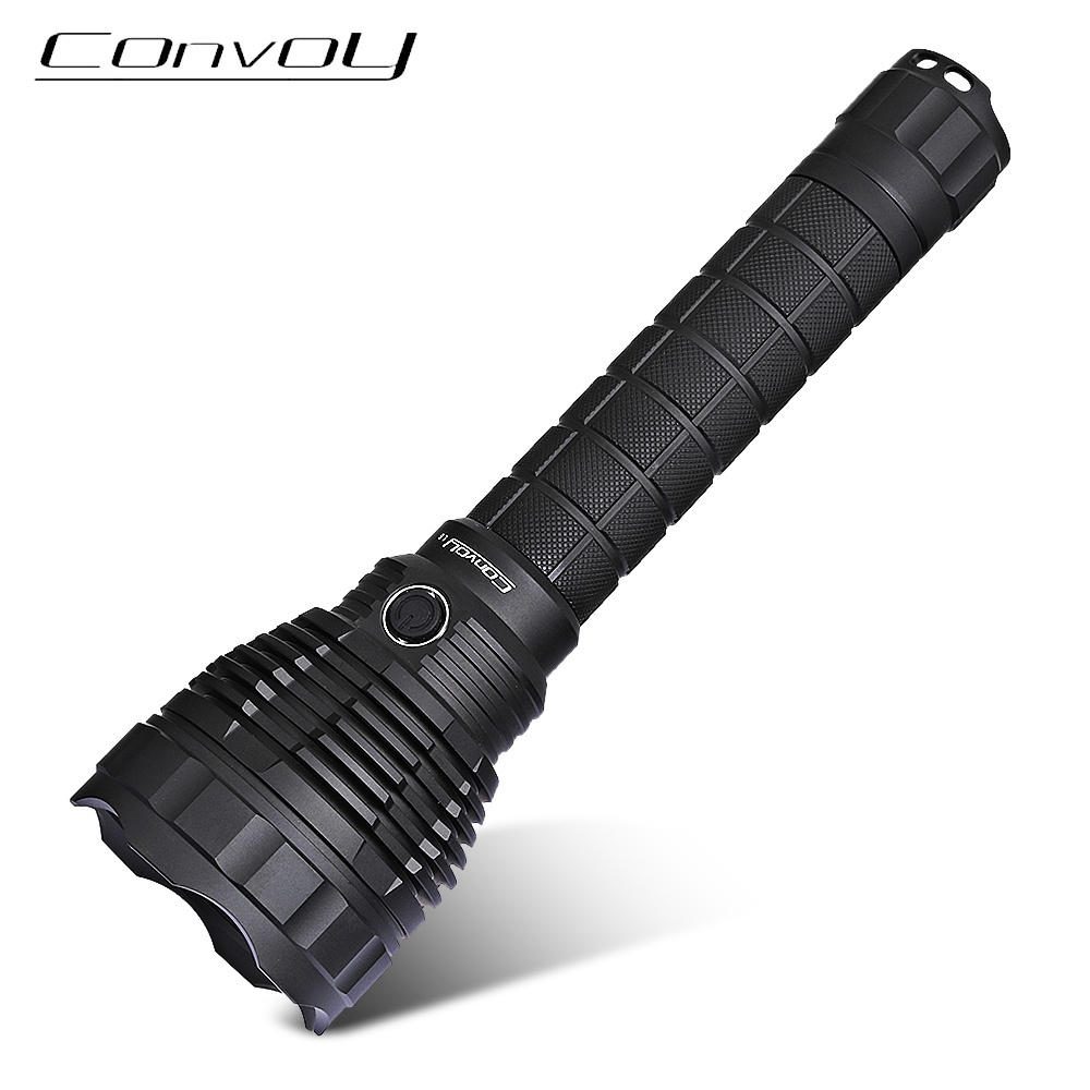 Ultra Bright Convoy L6 3800LM XHP70  26650 LED Tactical Flashlight Searchlight Camping Flashlight 6000-6500K