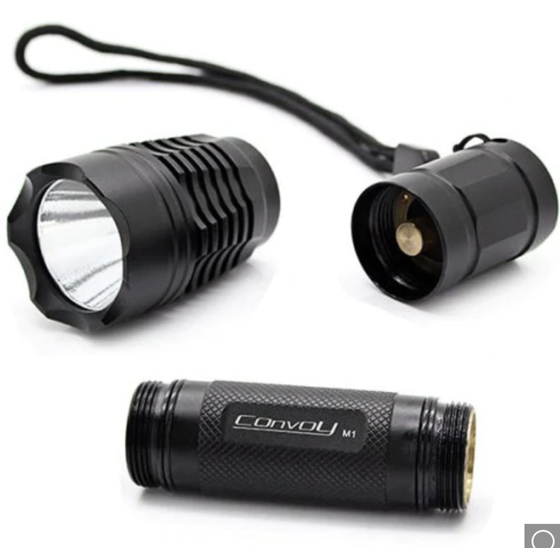 Convoy M1 XML2 LED Powerful EDC Flashlight LED Tactical Torch with 2-Group 3/5-Mode LED Flashlight