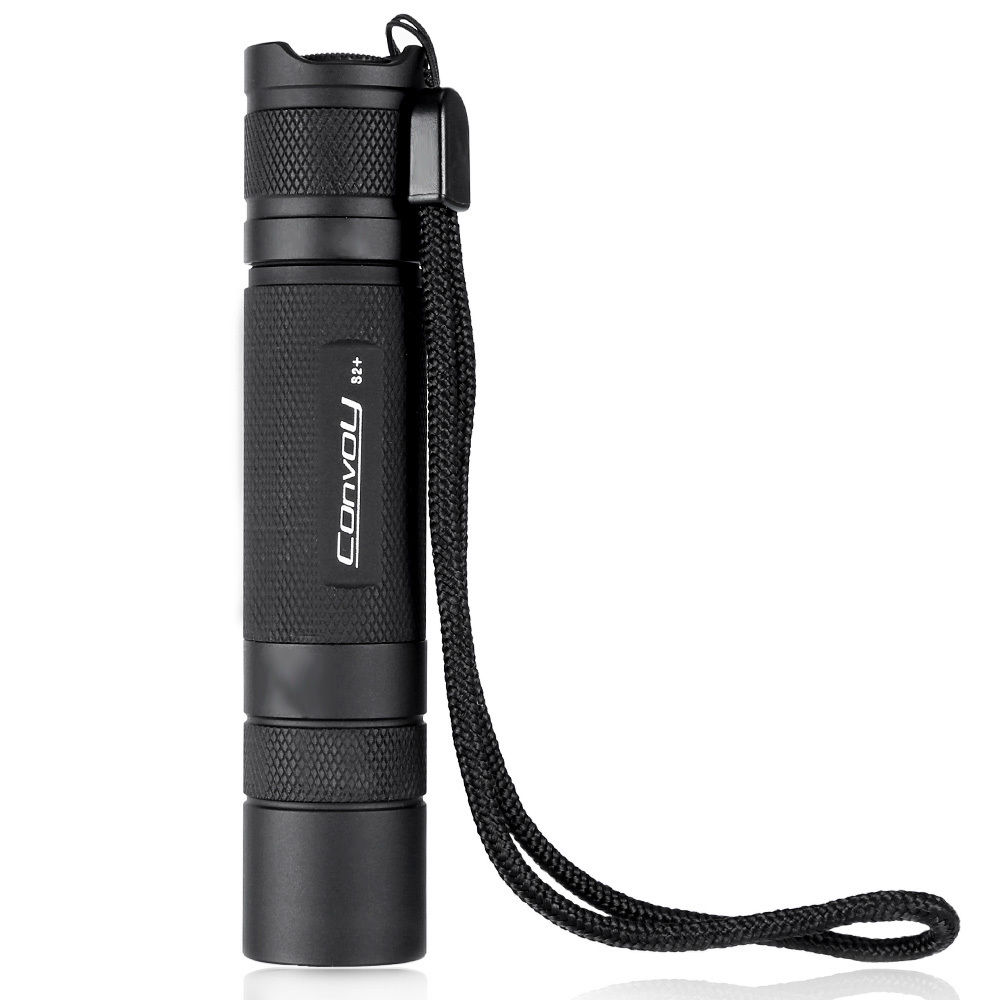 2020 Update Convoy S2+ Nichia 365nm UV LED Flashlight with IP65 Waterproof