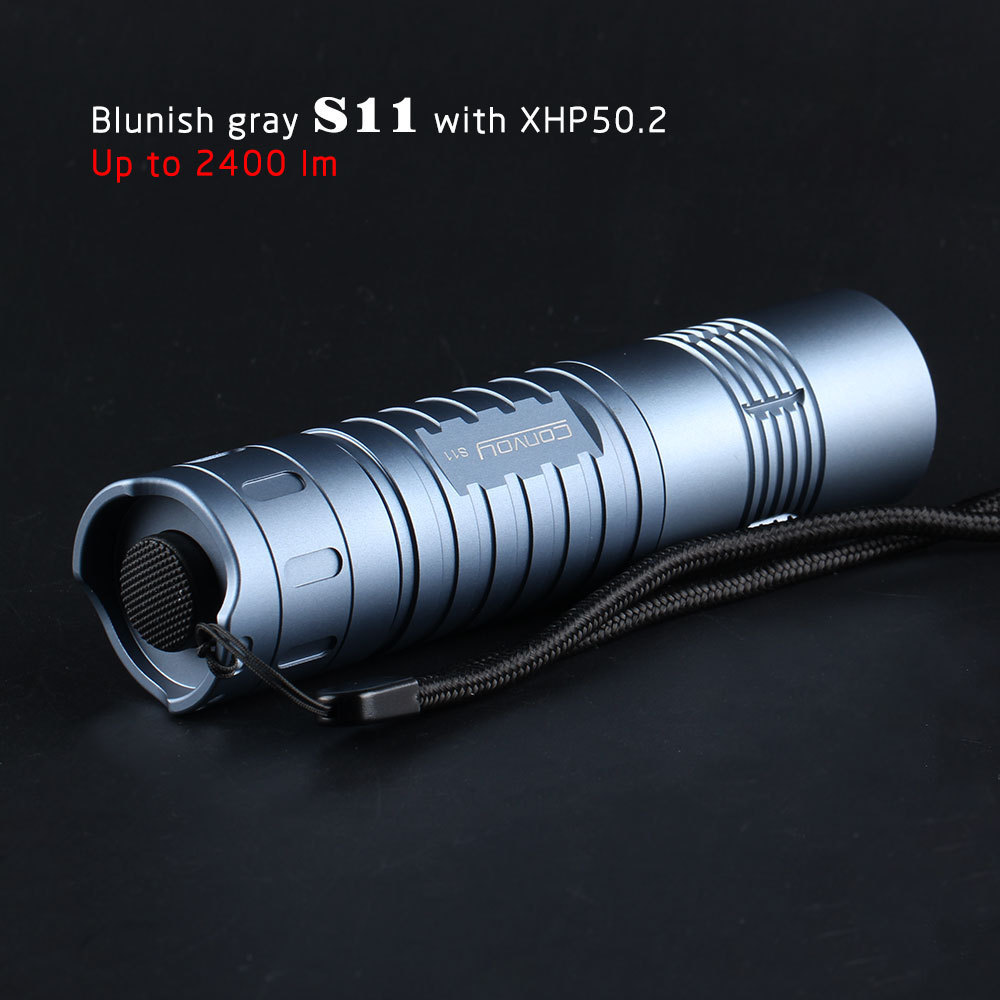 Convoy S11 XHP50.2 18W 2400lm LED Flashlight