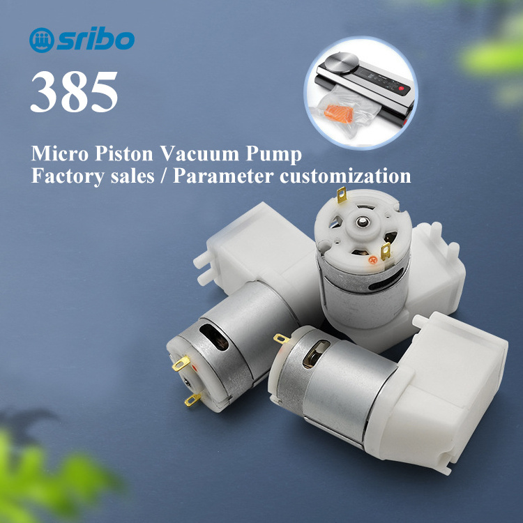 6v 12v 24 Volt Electric DC High Pressure Mini Micro Diaphragm Air Vacuum Pump for Vacuum Packaging Machine