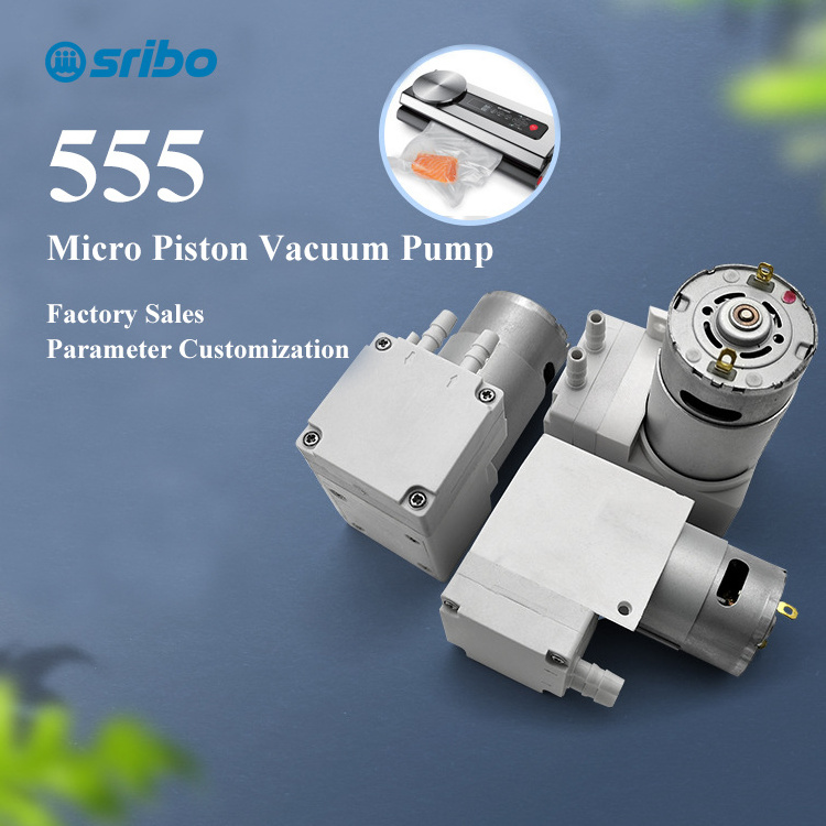 9v 12v 24 Volt Electric DC High Pressure Mini Micro Diaphragm Piston Air Vacuum Pump for Vacuum Packaging Machine