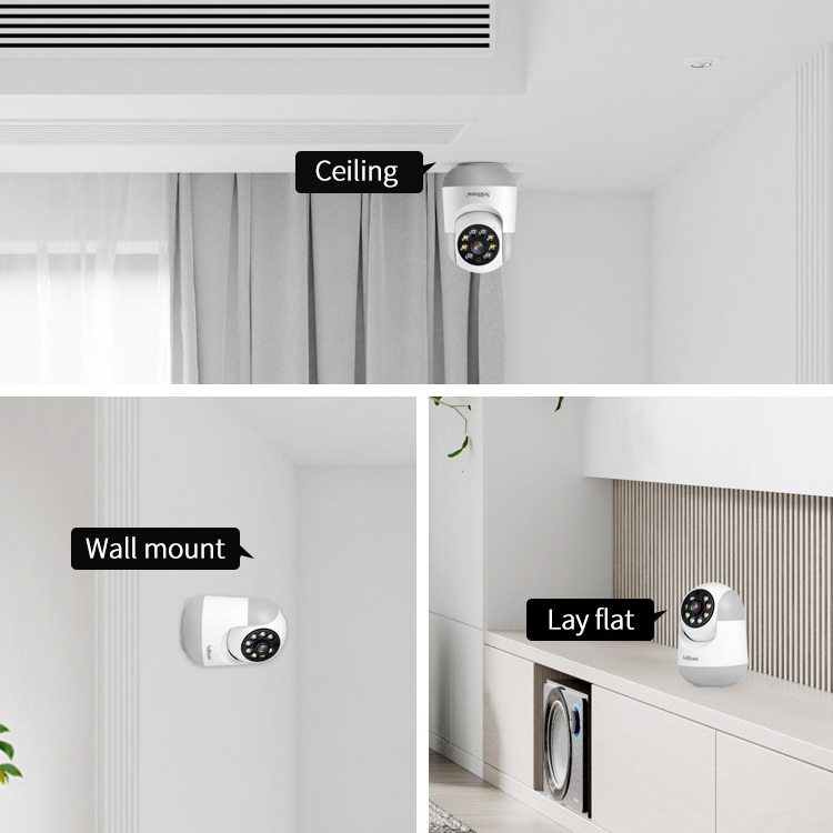 IP Camera WiFi Baby Monitor 1080P Indoor CCTV Security Camera Video Surveillance AI Auto Tracking Wireless Home Camera