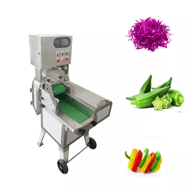 Vegetable Ring Cutting Machine For Pepper Cucumber Pepper Ring Pepper Slicing Cutting Leafy Vegetable Slicer Machine