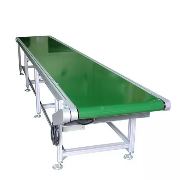 Positive Drive Conveyor Belts Powered Adjustable Belt Conveyor Material Handling Equipment