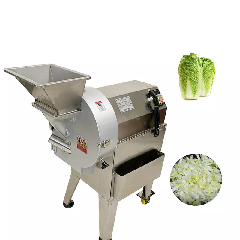 Intelligent Vegetable Chopper Processed Vegetable And Fruit Onion Ginger Sweet Potato Carrot Making Cutter Cutting Machine