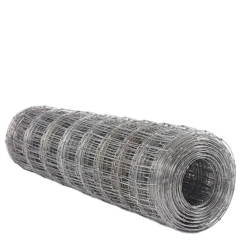 Sheep deer cattle and horse fence Solid Lock Graduated Steel Wire Mesh Knotted Animal Fence Rolls