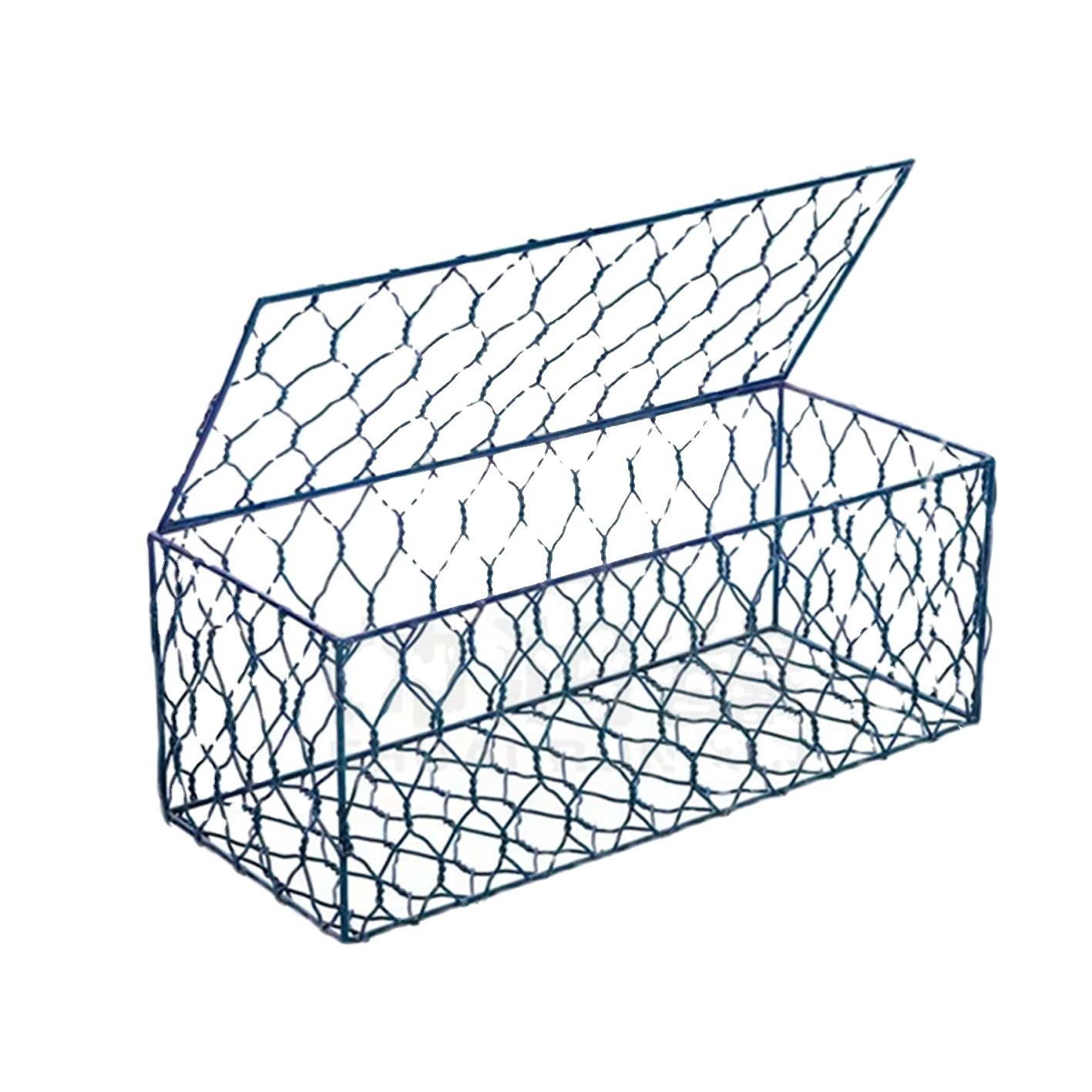 Made in China high quality galvanized coated flood gabion box woven gabion mesh gabion wire mesh machine