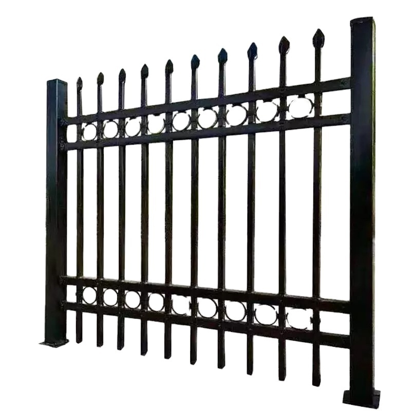 high quality modern galvanized steel fence design philippines for outdoor use