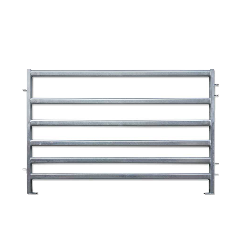 Portable Farm Livestock Panel Galvanized Cattle Rail Fence Panel Sheep Yards Round Pen Panels for Sale Metal Steel Powder Coated