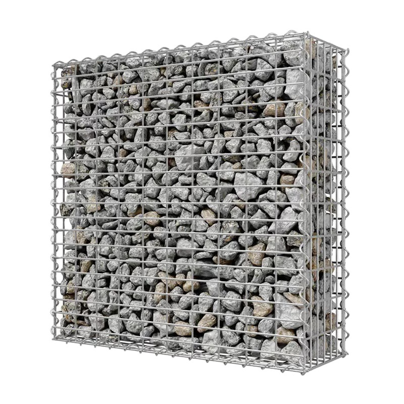 Made in China high quality galvanized coated flood gabion box woven gabion mesh gabion wire mesh machine