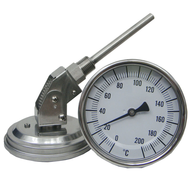 SS Case Adjustable Bimetal Thermometers