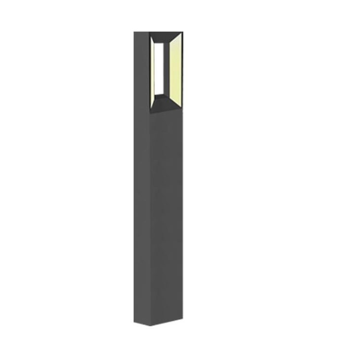 Factory direct selling cheap outdoor LED lawn lamp landscape garden road decoration rectangular lamp  bollard