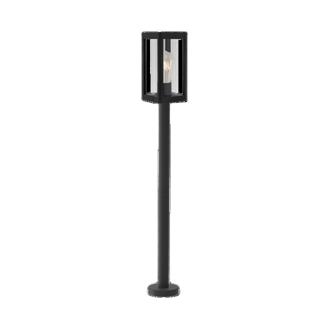 Hot selling modern ip54 E27 aluminium glass  waterproof garden  decorative lawn lamp outdoor garden  bollard