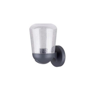 Home decoration modern waterproof outdoor wall lamp glass cover simple high-quality black lamp