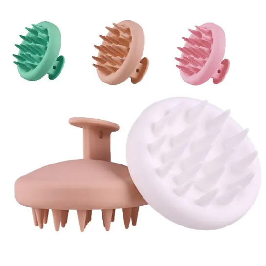 Muliti-type Luxury Hair Brush Head Silicone Comb Shampoo Brush Scalp Care Hair Massager Brush for Dry Damaged Hair