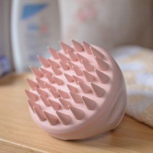 Wholesale Hair Care Silicone Scalp Scrubber Brush Hair Shampoo Brush Scalp Massager For Hair Growth