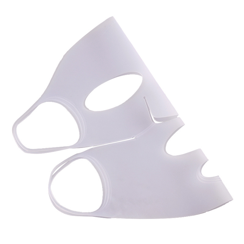 3D Face Structure Silicone Facial Mask Holder Face Wrap Mask Cover Customized Sheet Masks Holder for Skin Care Tool