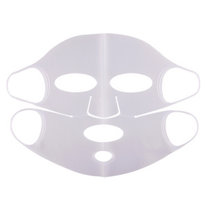 3D Face Structure Silicone Facial Mask Holder Face Wrap Mask Cover Customized Sheet Masks Holder for Skin Care Tool