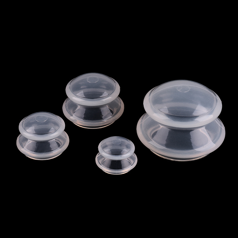 Anti cellulite body massage cups silicone cupping therapy set