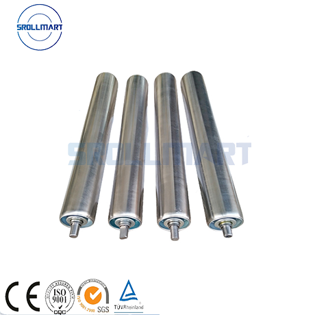 Wholesale  Fast Transmission Speed Stainless Steel Gravity Galvanized Roller for Material Handling Equipment Part