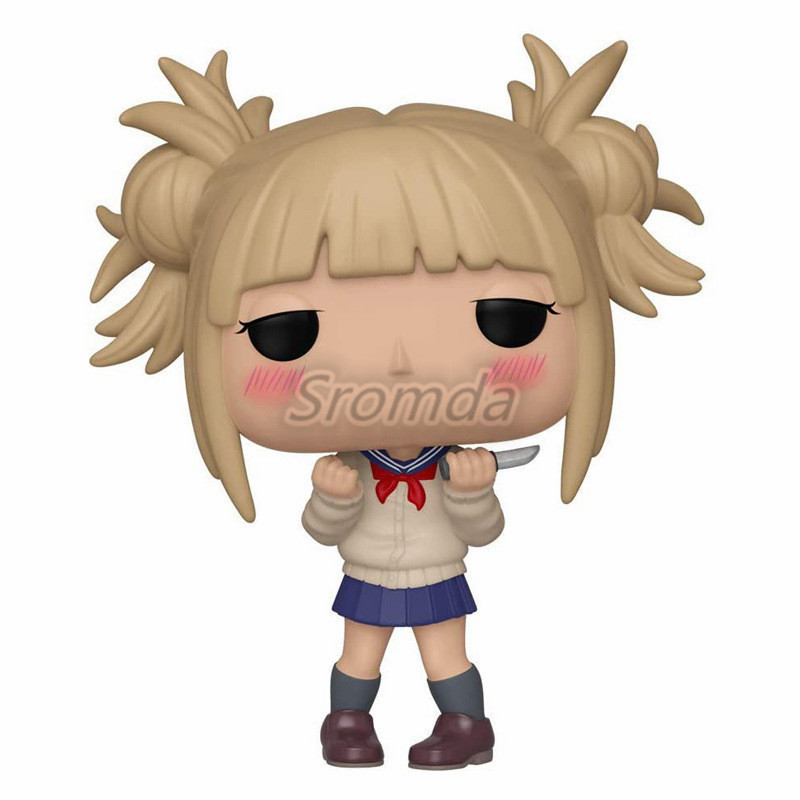 New Model My Hero Academia POP HIMIKO TOGA PVC Action Figure 10cm Mini HIMIKO TOGA#610 POP My Hero Academia Figure