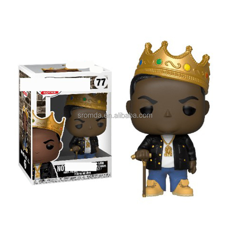 Sromda Funkos POP The Notorious B.I.G action figure #77 78 famous singer POP figure wholesale