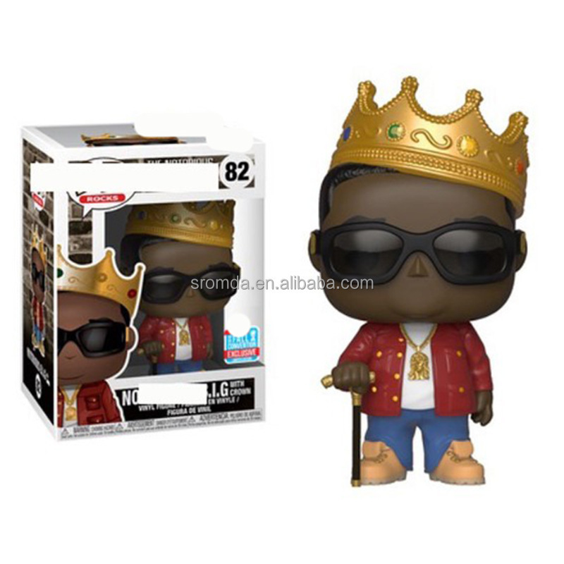 Sromda Funkos POP The Notorious B.I.G action figure #77 78 famous singer POP figure wholesale