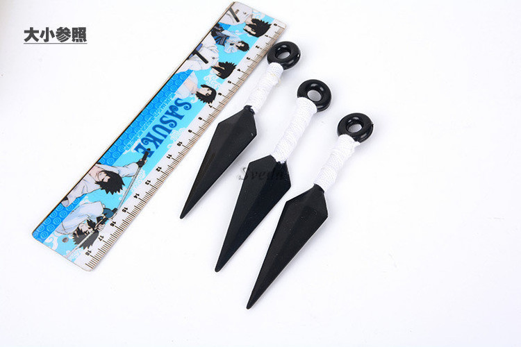 SV-NR049 Hot Anime Narut0 Ninja weapons set of 3pcs Anime Cosplay Accessories 14cm