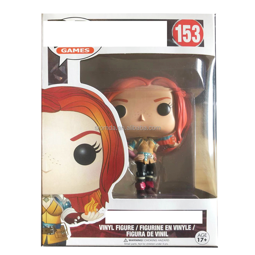 Sromda Wholesale The Witcher 3 FUNK0 POP 153 Triss Wild Hunt Action Figure Collection Doll Toys