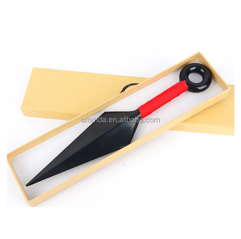 Hot Selling Japanese Anime Ninja Cosplay Weapons KAKASHI Cosplay Costume Accessory Plastic Kunai 26cm