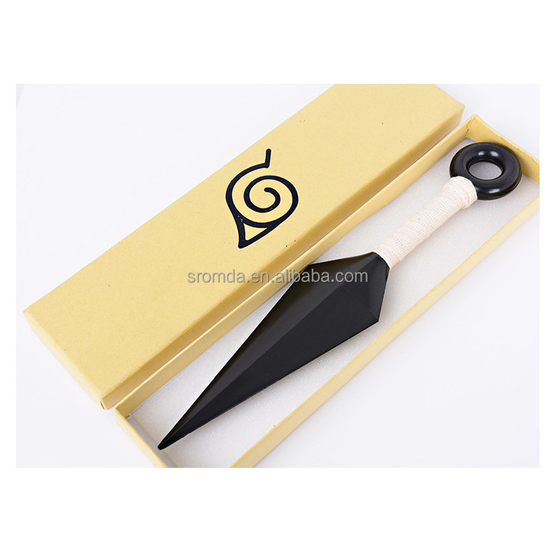 Hot Selling Japanese Anime Ninja Cosplay Weapons KAKASHI Cosplay Costume Accessory Plastic Kunai 26cm