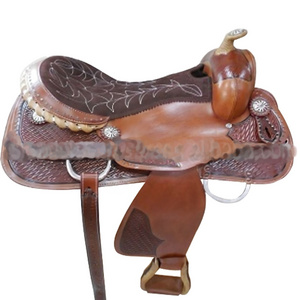 Horse Western Saddles Horses Equipment English Saddle With Customized Color and Size l Leather Horse Riding Products