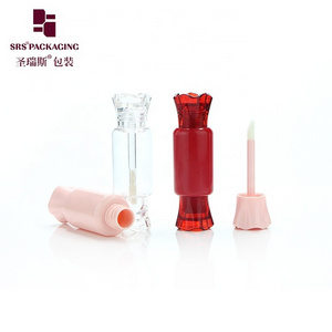 Sweet Candy Shaped Empty Lip Gloss Tube 8ml Unique clear lipgloss Container Cosmetic lip liquid Packaging