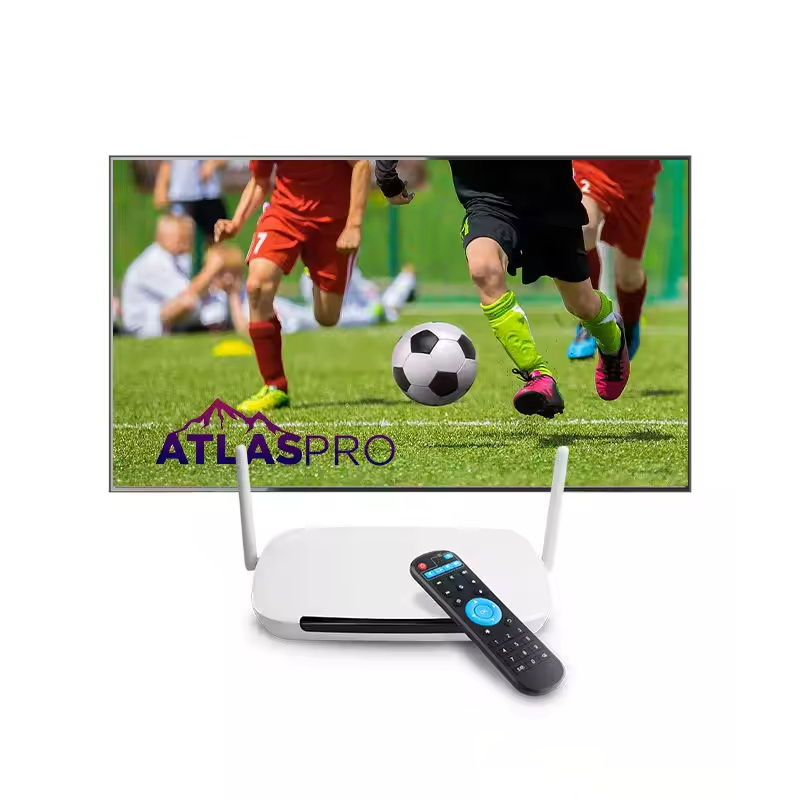 Wholesale Atlas PRO IPTV android Box High Quality 4K Free Test 1 Year Global Live Vod Europe M3U Reseller Panel IPTV