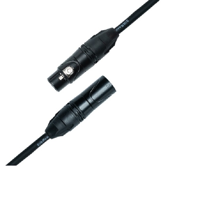 Microphone Cable XLR Male to XLR Female Mic Cable 3M Black for Speaker Microphone