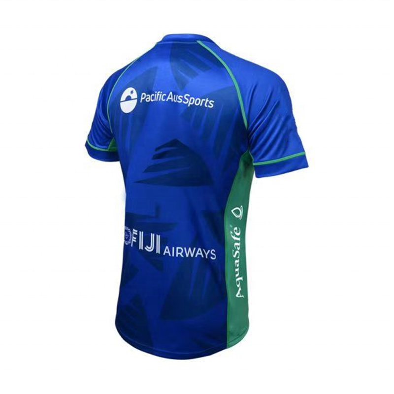 New Wholesale Fiji Sports Jersey New Model Sublimation Custom Rugby Jersey