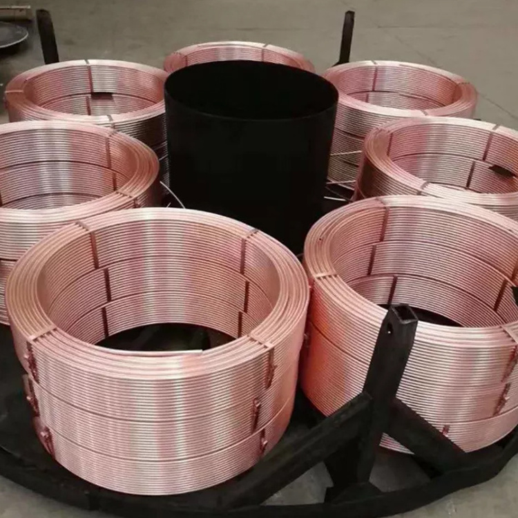 TOBO-933 seamless pipes/tubes ac copper pipe ceililg material flexible pancake coil copper pipe