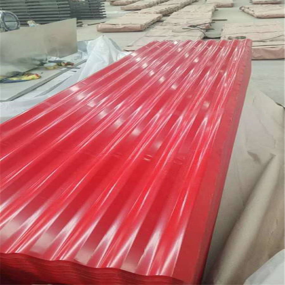 Corrugated Prepainted Galvanized Steel Metal Roofing Sheet Zinc Coated for Durable and Long-Lasting Results