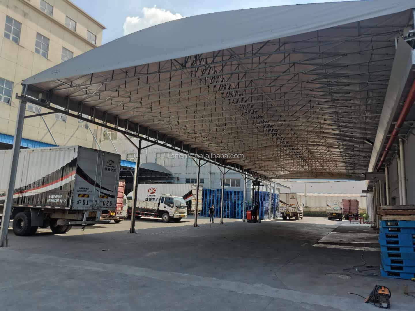 Galvanized Steel Structure Warehouse Tent for Shelter