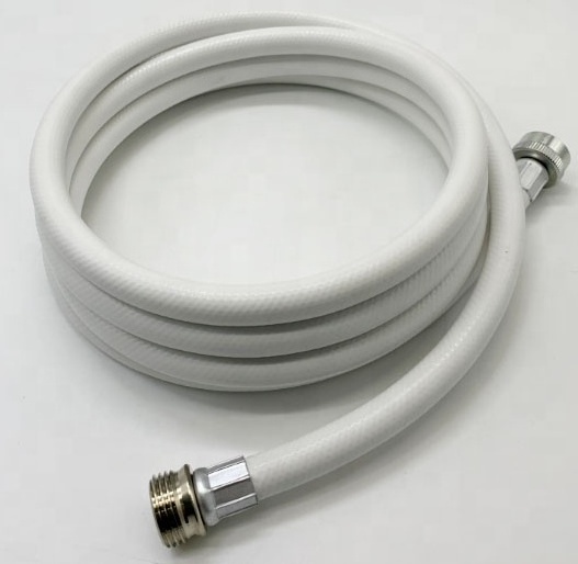 SRT SRT Appliance Accessories High Quality PVC Washing Machine Hoses for Hot and Cold Water Supply Lines Premium PVC Hose