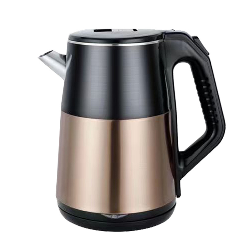 Electric kettle 2L. Insulated double-layer stainless steel inner liner mechanical model