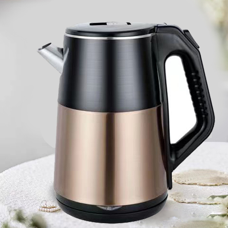 SUS 304 Fashion heater new design electric kettle 1.6 Liter beige cream color kettle electric for hotel appliances