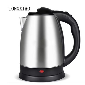 Everich OEM 1.7L stainless steel kettle tea electric kettle with visible window red kettle pot