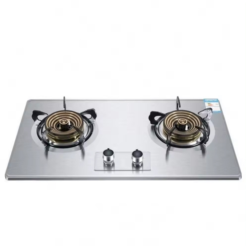 Customized Stainless Steel Gas Cooktops Stove High Power 5 Burners Portable Camping Gas Stove Butane Gas Stove